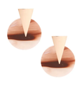 80's Round Earrings