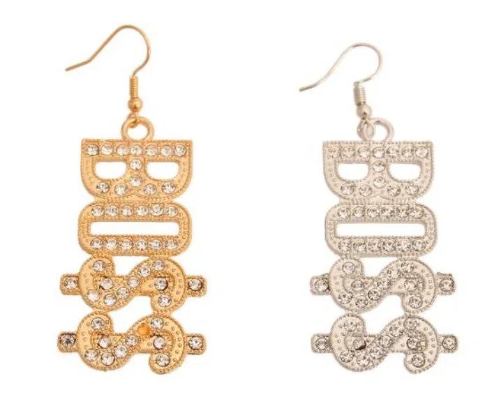 Boss Teardrop Earrings