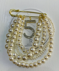 CC *5 Pearl Brooch