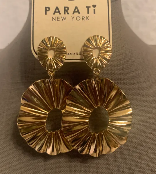 Silver Flower Earrings