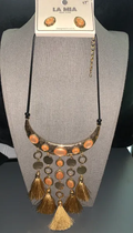 Crystal Tassel Necklace