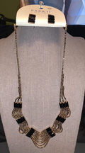 Diamond Bars Necklace
