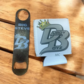 Personalized Metal Bottle Opener and Can Cooler