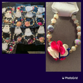 Pearl Beads with Flower Bracelets