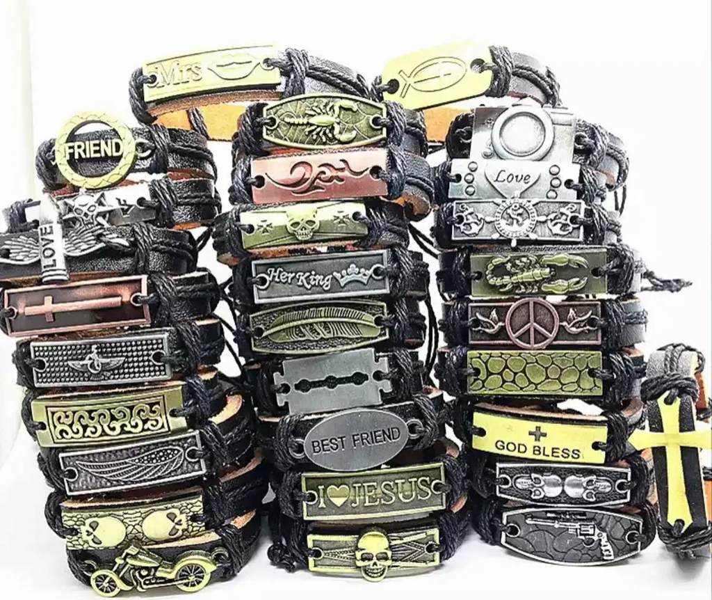 Genuine Cuff Leather Bracelet