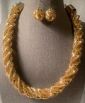 Rope Twist Necklace Set