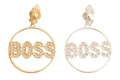 Boss Clip On Earrings
