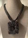 Square Bars Necklace Set