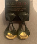 Black and Gold Earrings