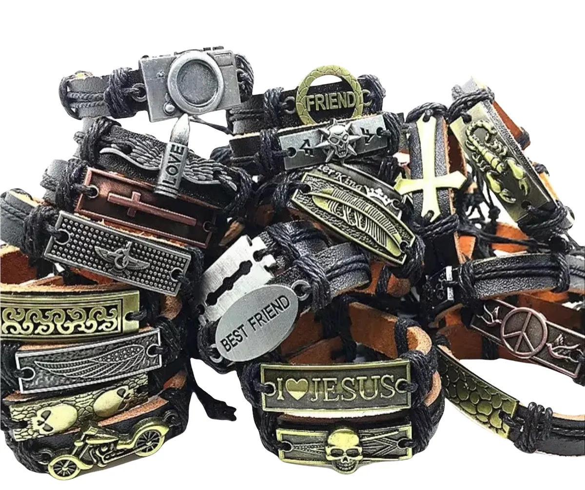 Genuine Cuff Leather Bracelet