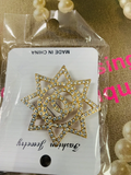 Infinity Star Brooch