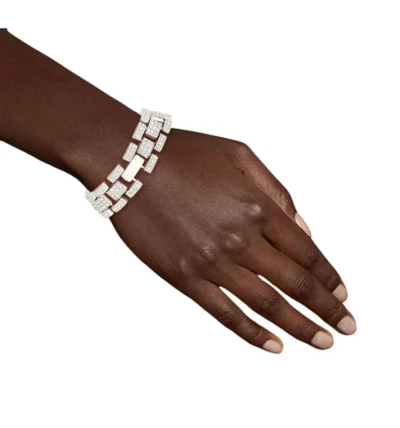 Iced Band Chain Bracelets