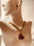 Heart Toggle Necklace