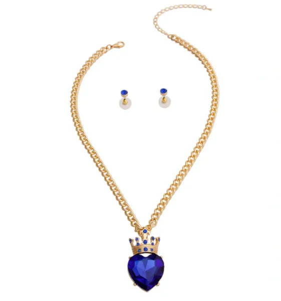 Perfume and Crown Necklace sets