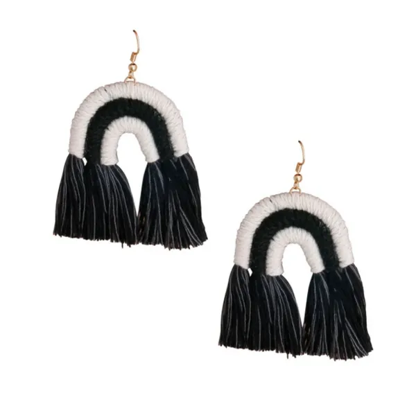 Tassel Arc Earrings