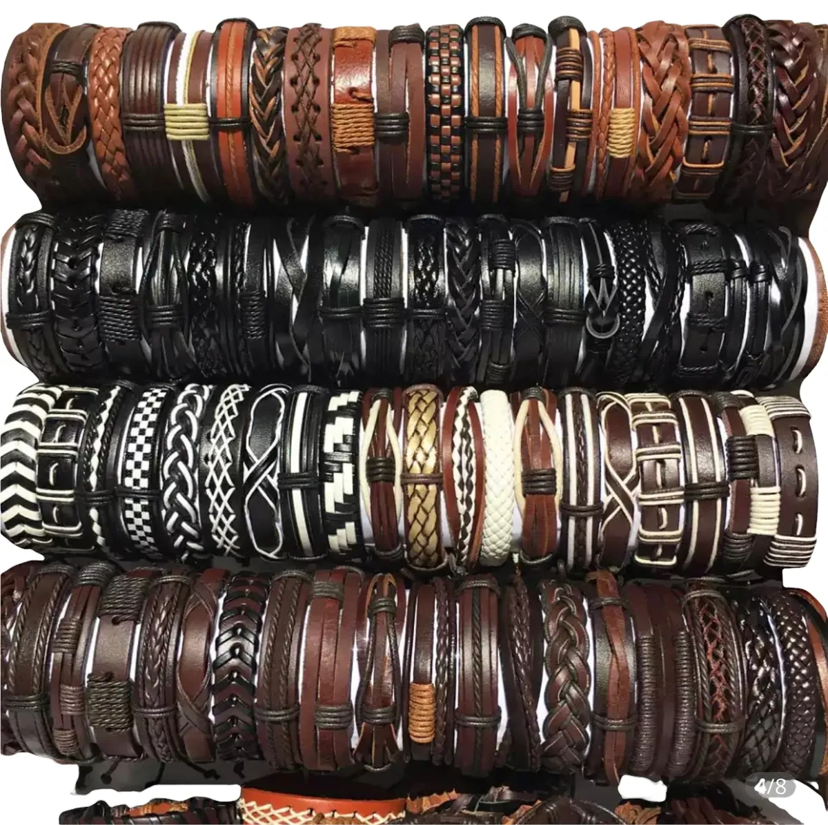 Unisex Leather Bracelets