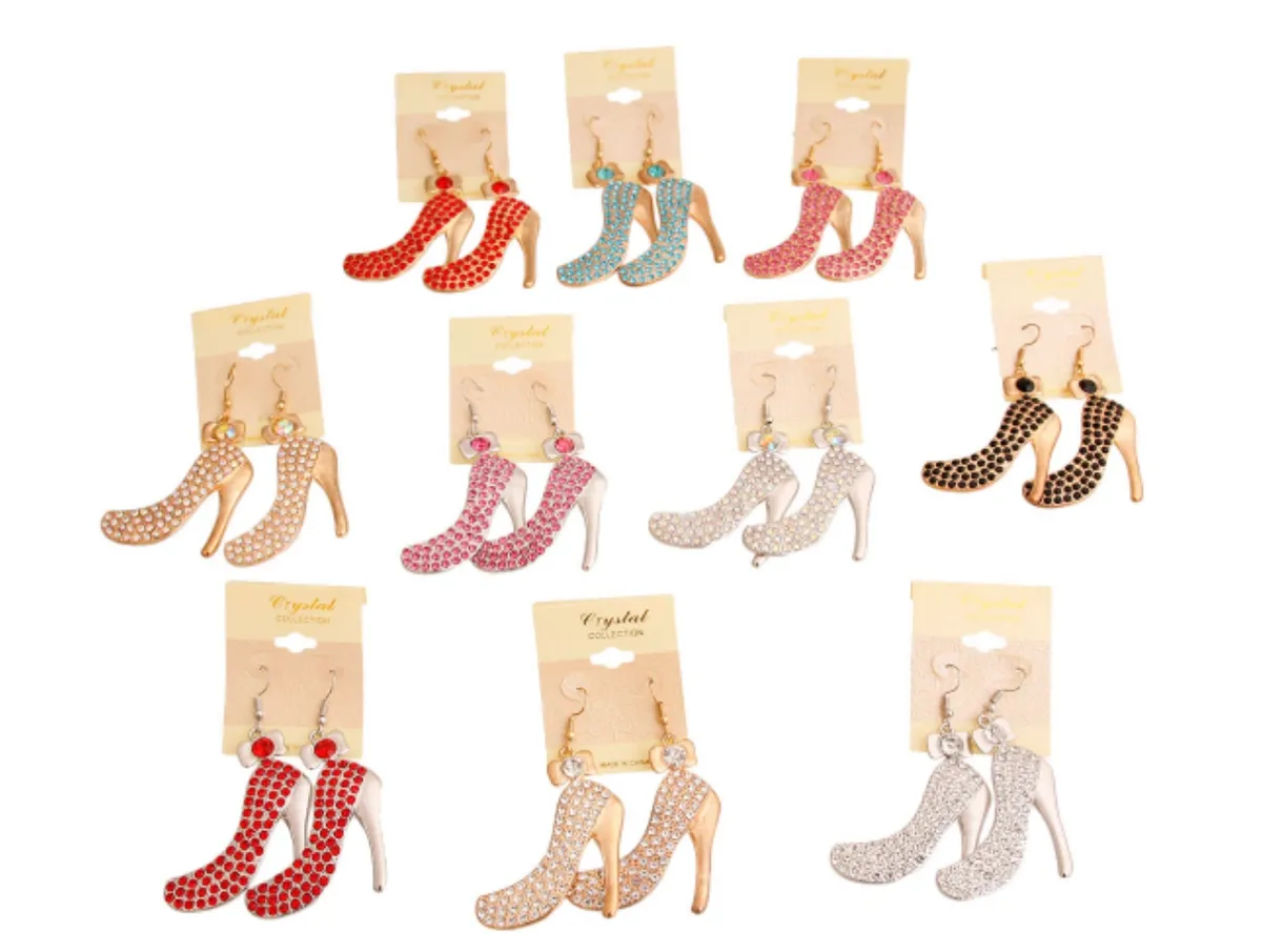 Boutique High Heel Earrings