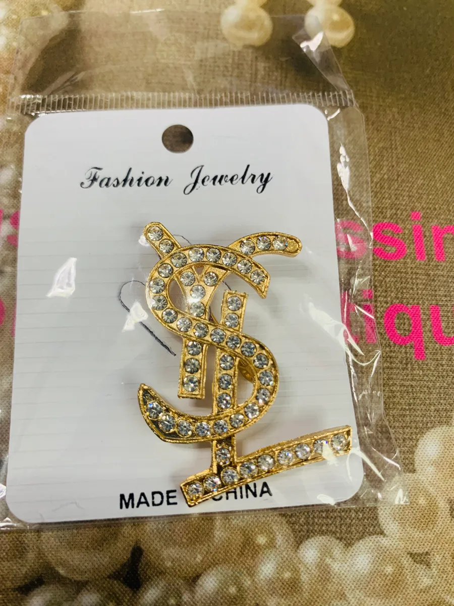 YSL Brooch