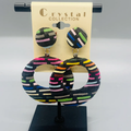 Woven Raffia Earrings
