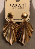 Leaf Dropped Earrings