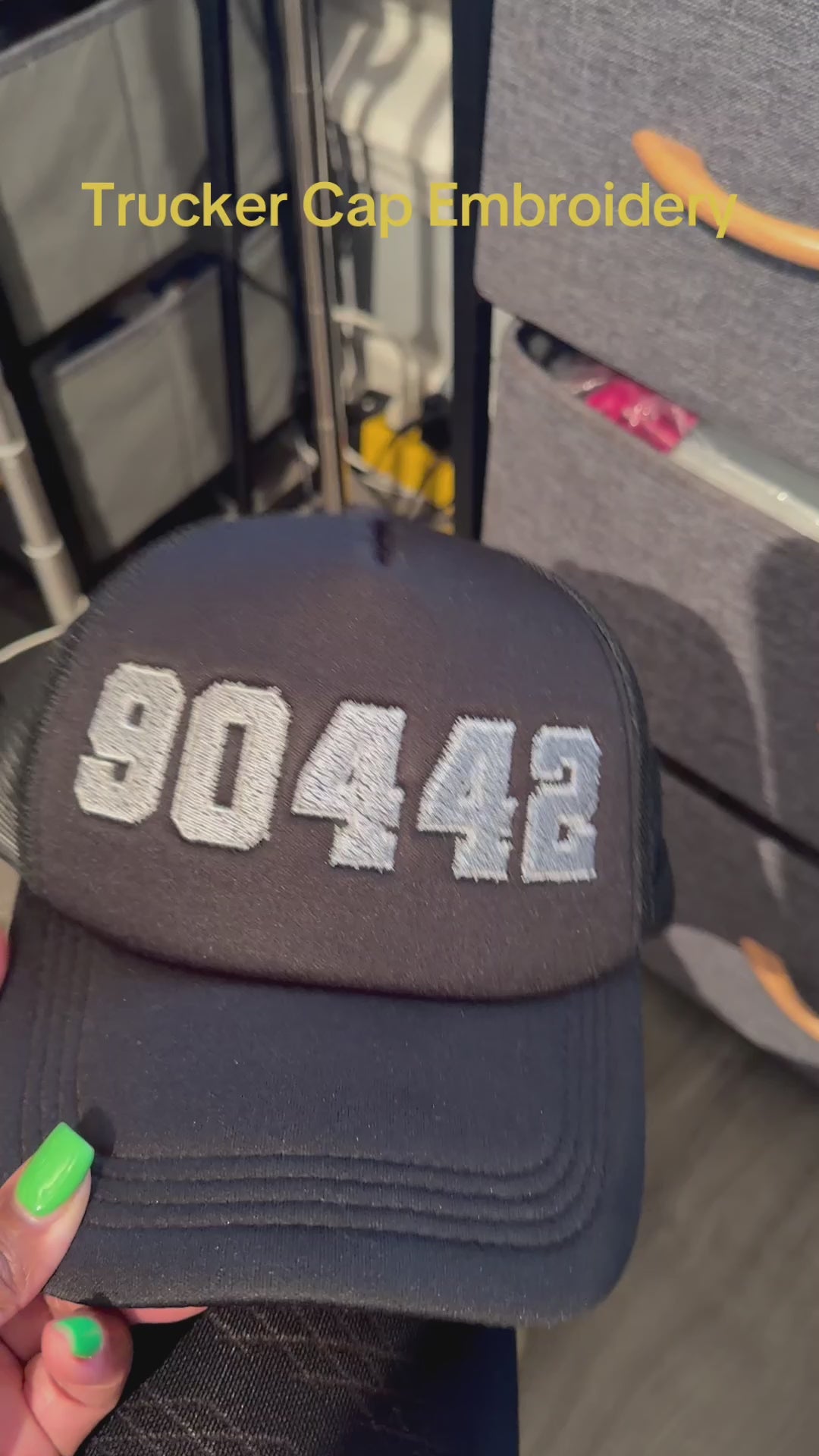 Custom Embroidery Caps